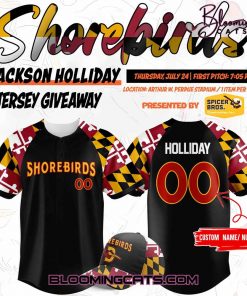 Shorebirds Maryland Pride Jackson Holliday Jersey