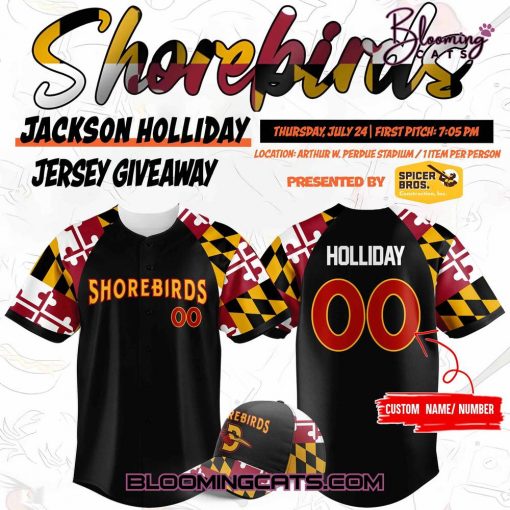 Shorebirds Maryland Pride Jackson Holliday Jersey