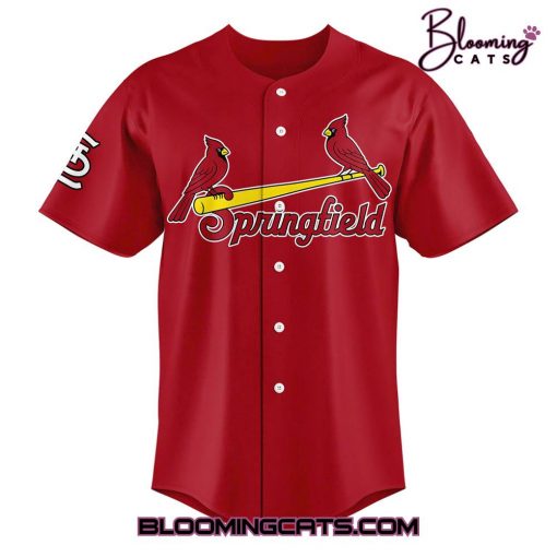 Springfield Cardinals 2025 First Half North Divison Champions Baseball Jersey