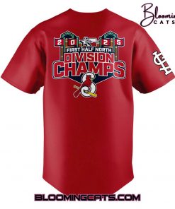 Springfield Cardinals 2025 First Half North Divison Champions Baseball Jersey