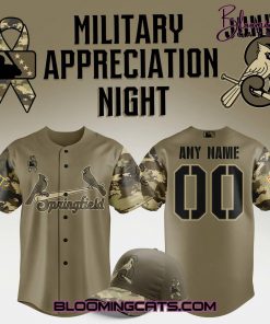 Springfield Cardinals Military Appreciation Night 2025 Jersey
