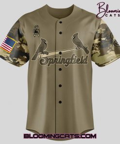 Springfield Cardinals Military Appreciation Night 2025 Jersey