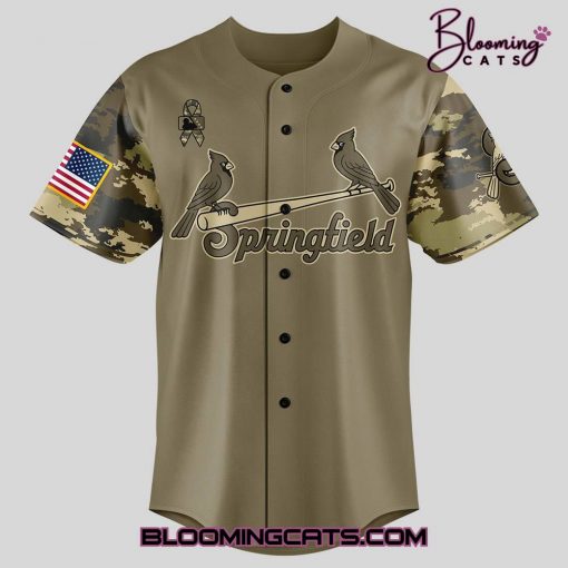 Springfield Cardinals Military Appreciation Night 2025 Jersey
