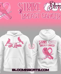 St. Louis Cardinals x Strike Out Cancer Special Hoodie