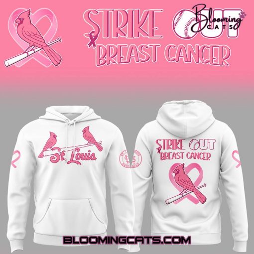 St. Louis Cardinals x Strike Out Cancer Special Hoodie