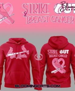 St. Louis Cardinals x Strike Out Cancer Special Hoodie