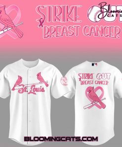 St. Louis Cardinals x Strike Out Cancer Special Jersey