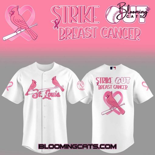 St. Louis Cardinals x Strike Out Cancer Special Jersey