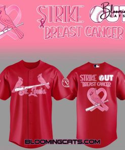 St. Louis Cardinals x Strike Out Cancer Special Jersey