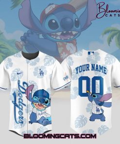 Stitch x Los Angeles Dodgers Custom Baseball Jersey