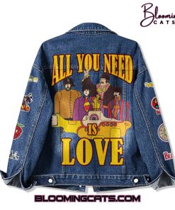 The Beatles Yellow Submarine 2025 Denim Jacket
