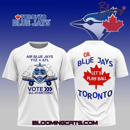 Toronto Blue Jays New 2025 White Shirt