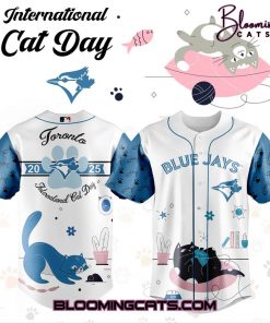 Toronto Blue Jays x International Cat Day 2025 Limited Edition Baseball Jersey