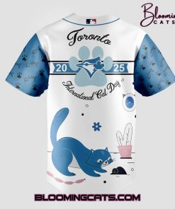 Toronto Blue Jays x International Cat Day 2025 Limited Edition Baseball Jersey