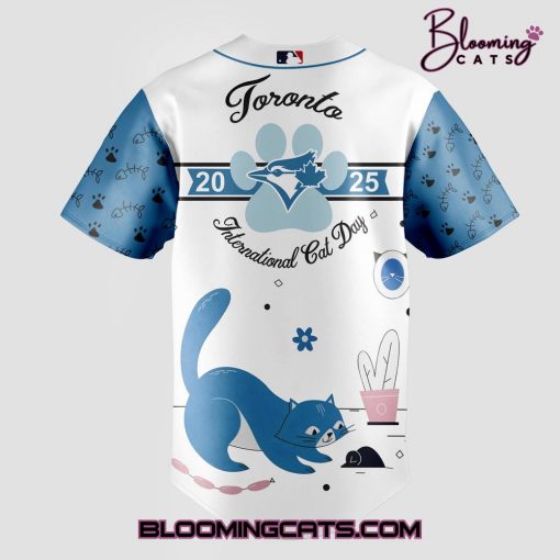 Toronto Blue Jays x International Cat Day 2025 Limited Edition Baseball Jersey