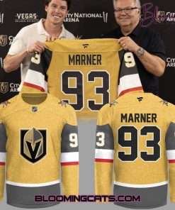 Vegas Golden Knight Mitch Marner Home Breakaway 2025 Hockey Jersey
