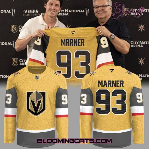Vegas Golden Knight Mitch Marner Home Breakaway 2025 Hockey Jersey