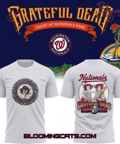 Washington Nationals Grateful Dead Night T-shirt – Special Edition