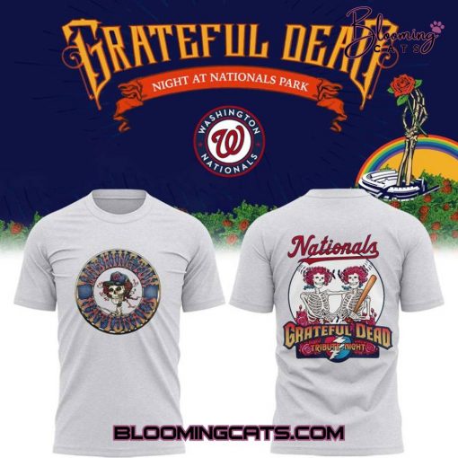 Washington Nationals Grateful Dead Night T-shirt – Special Edition
