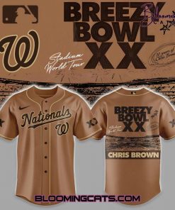 Washington Nationals x Breezy Bowl XX Special Baseball Jersey