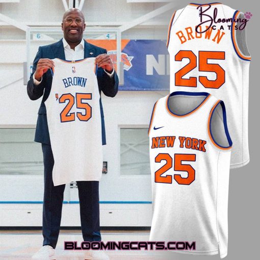 Westchester Knicks x Brown Jersey Limited Edition Basketball Jersey
