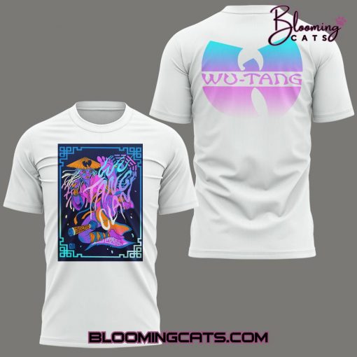 Wu-Tang Clan Final Concert Poster For Denver 2025 T-shirt – White
