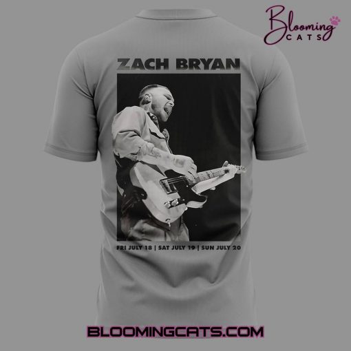 Zach Bryan Meadowlands 2025 Limited Edition Grey Shirt