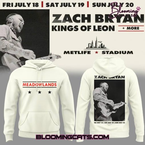 Zach Bryan Meadowlands 2025 Limited Edition Hoodie