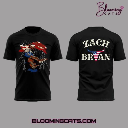 Zach Bryan “The Quittin’ Time Tour 2025” T-shirt