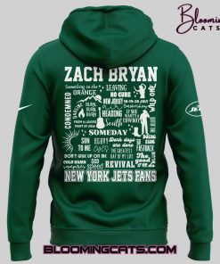 Zach Bryan x New York Jets 2025 Hoodie