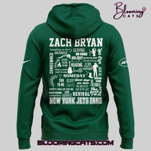 Zach Bryan x New York Jets 2025 Hoodie