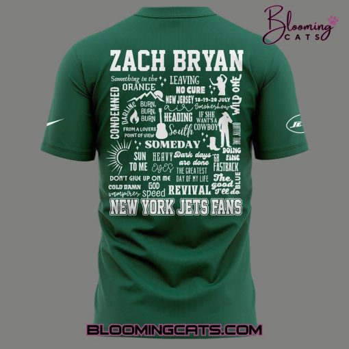 Zach Bryan x New York Jets 2025 T-shirt